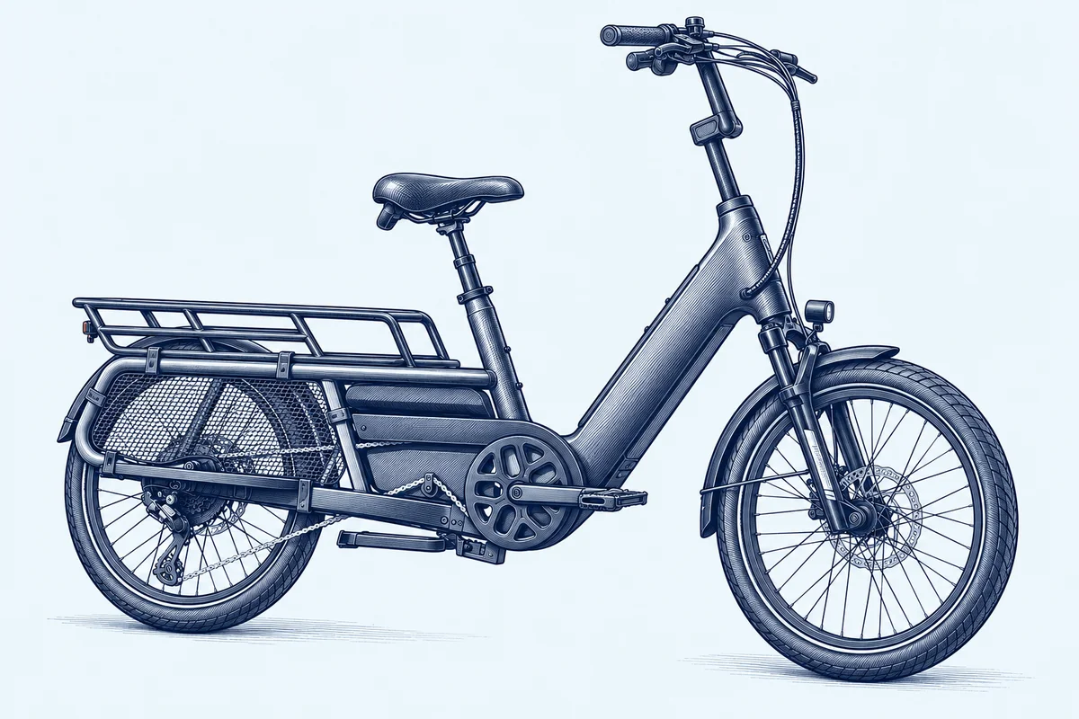 Stylized illustration of Aventon Abound LR