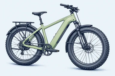 Stylized illustration of Aventon Aventure 3