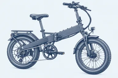Stylized illustration of Lectric XP 4