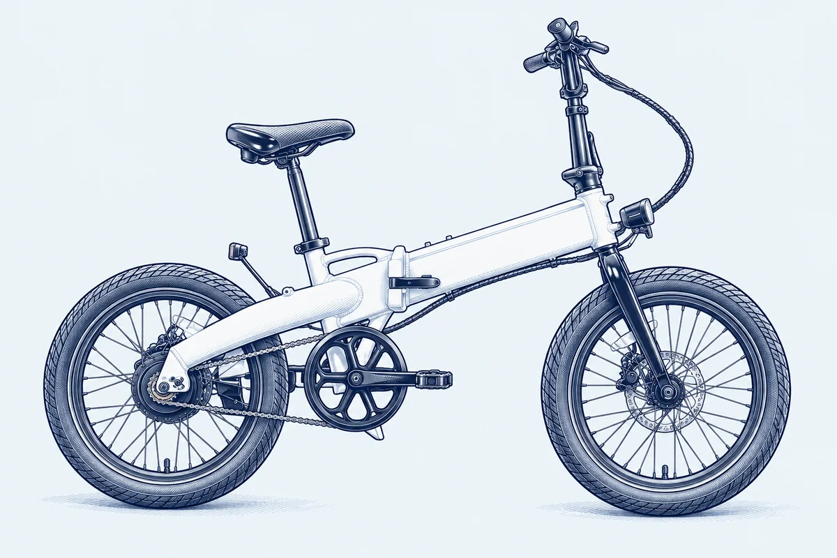 Stylized illustration of Lectric XP Lite 2.0