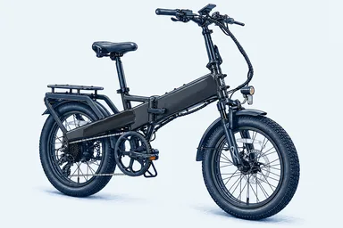 Stylized illustration of Lectric XP4 750W Step-Over Long-Range