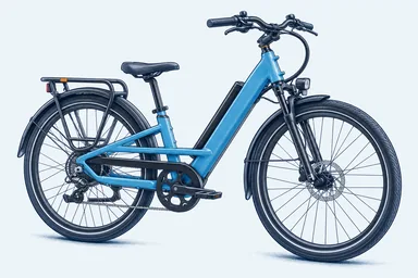 Stylized illustration of Rad Power Bikes Radster Road