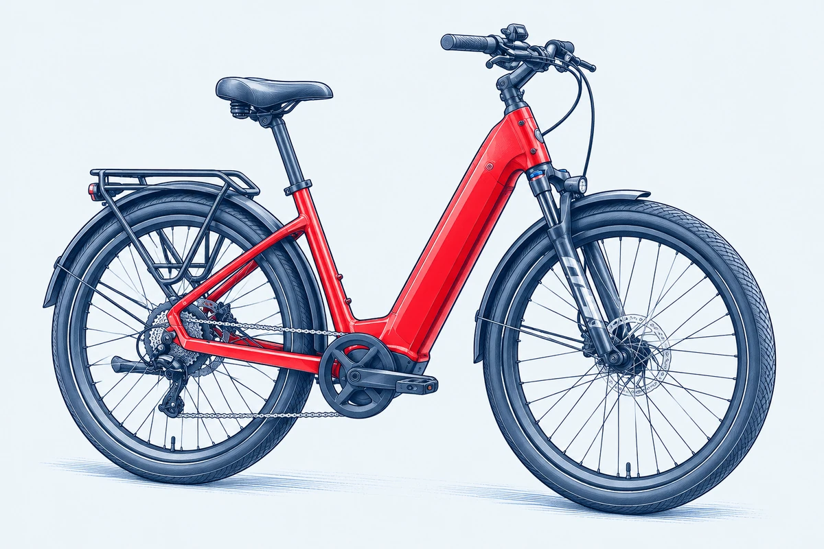 Stylized illustration of Velotric Discover 2