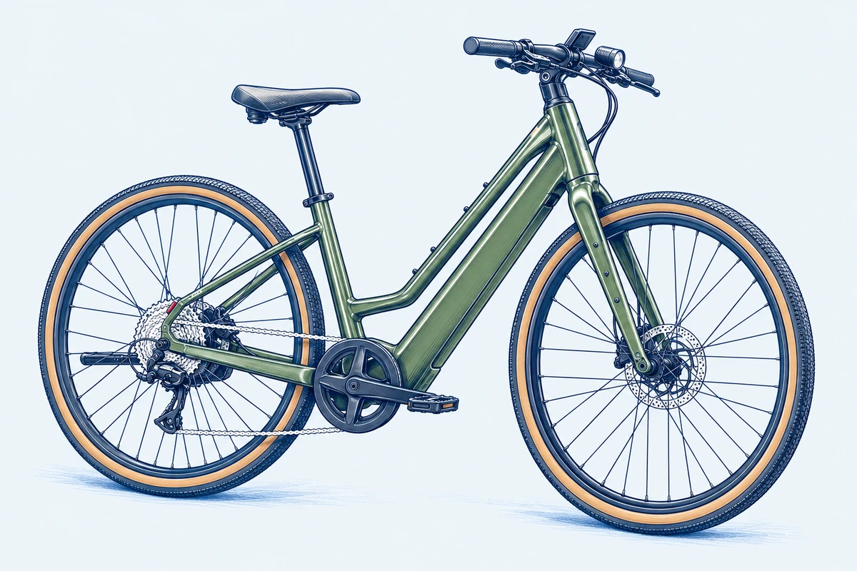 Stylized illustration of Velotric Tempo
