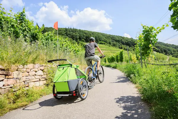 electric bike with child trailer