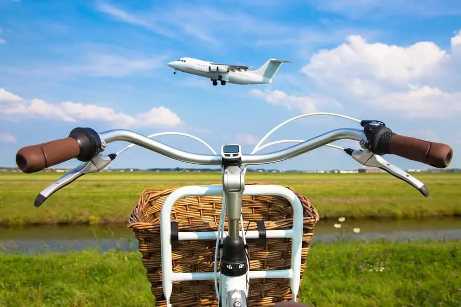 bringing a bike on a plane