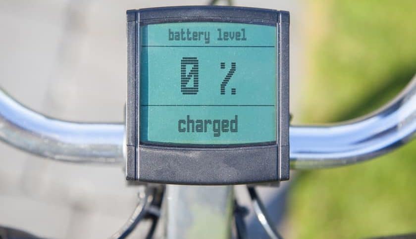 Charge electric bike on the go